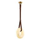 Axyaa Modern Marble LED Pendant Light: Designer Luxury Nordic Minimalist Ceiling Fixture