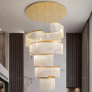 Axyaa Light Luxury Staircase Pendant Lights for Modern Home and Living Room