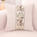 Axyaa Blue White Porcelain Chinoiserie Pillow Cover Chinese Style Linen Living Bedroom