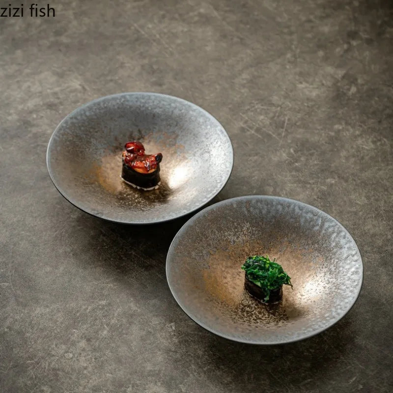 Axya Ceramic Tableware Set: Plates, Bowls, and Dishes
