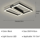 Axyaa Nordic Modern Ceiling Light Dimmable LED Fixtures for Home Decor