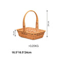 Axyaa Handwoven Storage Basket - 6 Styles for Vegetables, Flowers, Plants, Snacks & Picnics