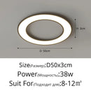 Axyaa Modern Ring Pendant Light for Living Room, Dining Room & Study