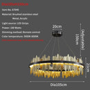 Axyaa Modern Circular Pendant Light for Stylish Living Room and Dining Room