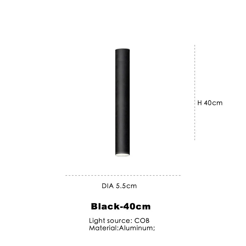 Axyaa Nordic Pendant Lights: Adjustable Length, White/Black, Home Dining Room Lighting