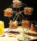 Axya Rotating Snack Rack for Vintage Party, Ferris Wheel Dessert Holder