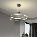 Axyaa Modern Round Pendant Lights for Dining Table & Bar Chandelier