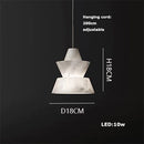 Axyaa Marble Art LED Chandelier - Luxury Dining Room Ceiling Lighting