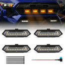 Axyaa Tacoma TRD Sport 2024-2025 Grille Lights LED Warning DRL in White Amber Blue Red