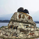 Axyaa Bayeux Battle Hastings Plush Throw Blanket - Cozy Spring/Autumn Bedspread Blanket