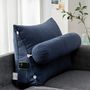 Axyaa Triangular Sofa Cushion, Comfortable Living Room Pillow and Backrest