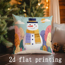 Axyaa Christmas Animal Pattern Cushion Cover for Sofa Bedroom Car