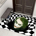 Axyaa 3D Optical Illusion Entrance Carpet: Trippy Living Room Rug for Hallway, Bedroom, Bathroom