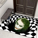 Axyaa 3D Optical Illusion Entrance Carpet: Trippy Living Room Rug for Hallway, Bedroom, Bathroom