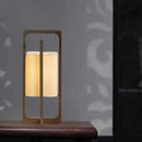 Axyaa Solid Wood Standing Lamp: Zen Tea Room Bedroom Decor LED