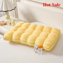 Axyaa Cloud Bread Pillow Core: Soft & Elastic Feather Velvet, Machine Washable