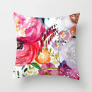 Axyaa Flower Pattern Decorative Art Pillowcase 45*45 Throw Pillows Home Decor