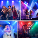 Axyaa 36LED RGB Par Lights Remote DMX Control Stage Light for Events