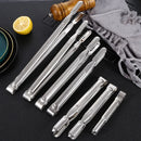 Axyaa Stainless Steel Food Tongs for Kitchen Cooking and Barbecue