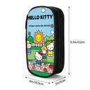 Axyaa Hello Kitty Pencil Case: Large Storage Pencil Pouch for Students