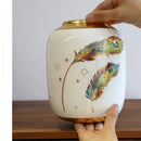 Axyaa Feather Vases & Modern Ceramic Home Ornaments for Living Room Decor