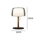 Nordic Glass Bedroom Desk Lamp by Axyaa: Modern High-end Designer Decoration-Living Room, Study Room