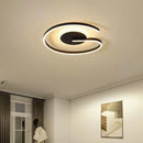 Axyaa LED Round Bedroom Ceiling Light for Modern Minimalist Home Decor