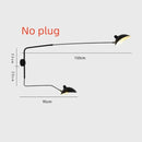 Axyaa Nordic Spider Pendant Light Multi 3/6heads Black Ceiling Lamp for Living Room Bedroom