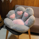 Axyaa Plush Cat Paw Seat Cushion - Soft & Comfortable Chair Cushion