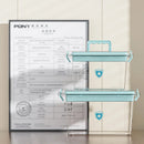 Axyaa Medicine Storage Box: Large-Capacity First Aid Kit in Various Colors