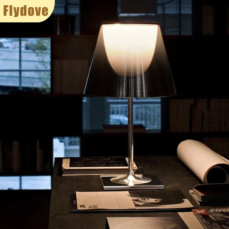 Luxury Acrylic Desk Lamp by Axyaa - Designer Bedhead Lighting for Model Room & Villa