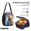 Axyaa Fantastic Four Kids Backpack Set with Lunch Box and Pen Bag
