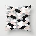 Axyaa Glitter Geometric Pineapple Pillow Covers - 45X45cm