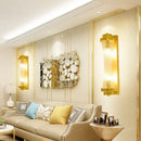 Axyaa Crystal LED Wall Lamp for Luxe Living Spaces