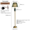 Axyaa Modern Nordic Ceramic LED Floor Lamp for Home Decor
