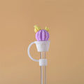 Axyaa Kawaii Silicone Straw Topper Cover for Tumblers & Bottles