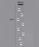 Axyaa Modern Dining Room Pendant Light LED Chandelier Ceiling Lamp Interior Lighting