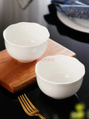 Axyaa Ceramic Rice Soup Dessert Bowl Set - Household Tableware Mini Bowl