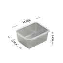 Axyaa Stainless Steel Food Storage Tray with Cover - Kitchen Organizer
