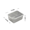 Axyaa Stainless Steel Food Storage Tray with Cover: Buffet Serving Plates & Kitchen Organizer