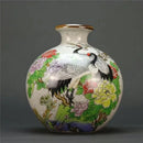 Axyaa Blue and White Qing Dynasty Porcelain Vase - Jiangnan Water Town Pattern