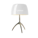 Nordic Glass Three Leg LED Desk Lamp for Study, Bedroom, Living Room by Axyaa