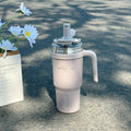 Axyaa Stainless Steel Insulated Travel Mug Large Capacity Cold Cup Stainless Steel