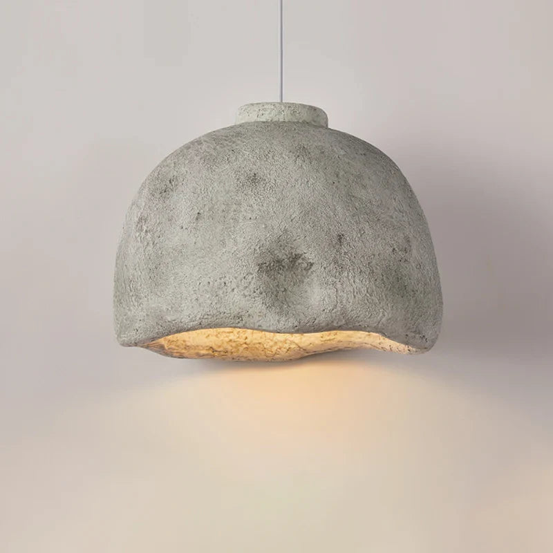 Axya Wabi Sabi Pendant Light: Minimalistic Nordic Hanging Lamp for Restaurant, Bar, Kitchen Island