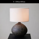 Axyaa Retro Ceramic Floor Lamp Jar Design LED Light Living Room Decor