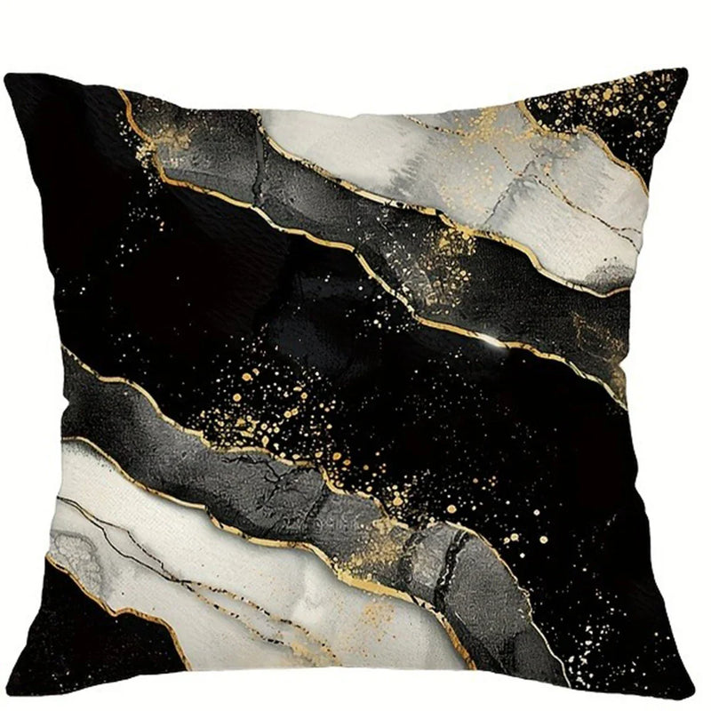 Luxurious Marble Print Pillowcase by Axyaa for Stylish Home Decor