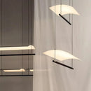 Axyaa Postmodern Eaves Tile Chandelier LED Pendant Lamp