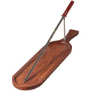 Axya BBQ Set: Spanish Kebab & Western Food Skewers on Hotel Wooden Tableware