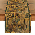 Abstract Klimt Table Runner by Axyaa - Dining & Party Decoration