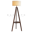 Axyaa Nordic Wooden Floor Lamp for Modern Living Room Decor
